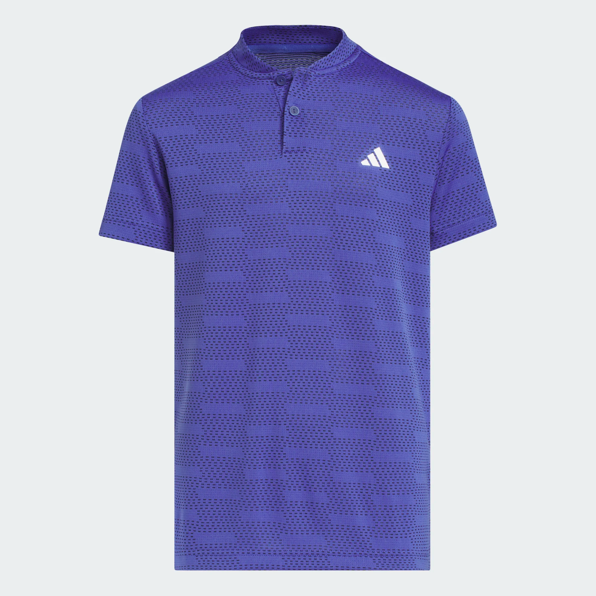 Chemise polo jacquard Adidas pour garçon