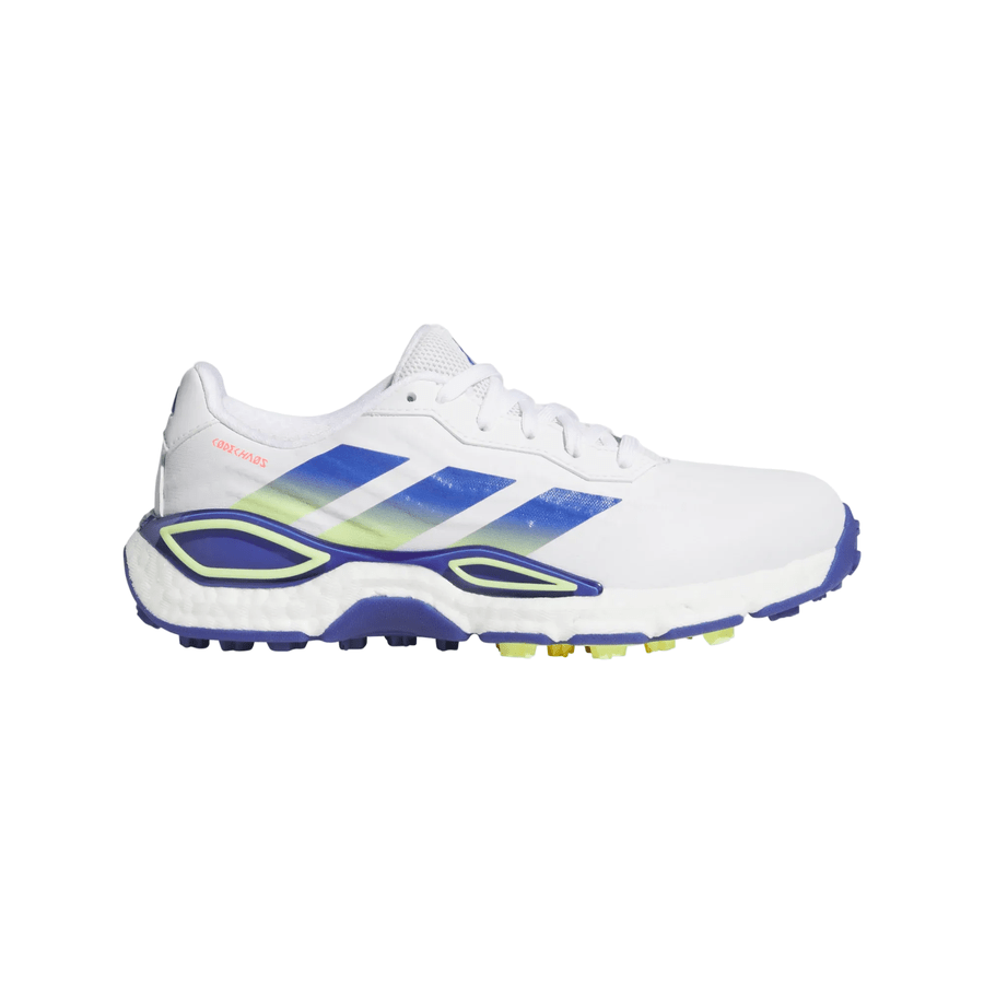 Adidas Ladies Codechaos 27 Spikeless Golf Shoes - White/Blue