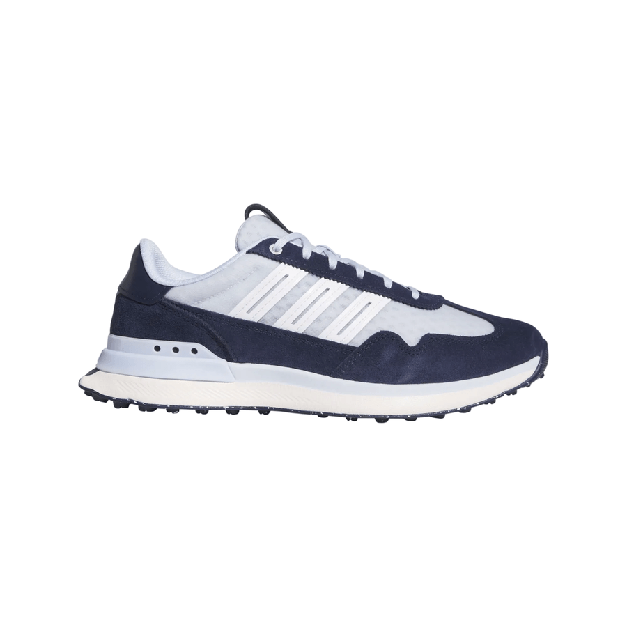 Chaussures de golf Adidas S2G Vent sans crampons - Blanc/Marine