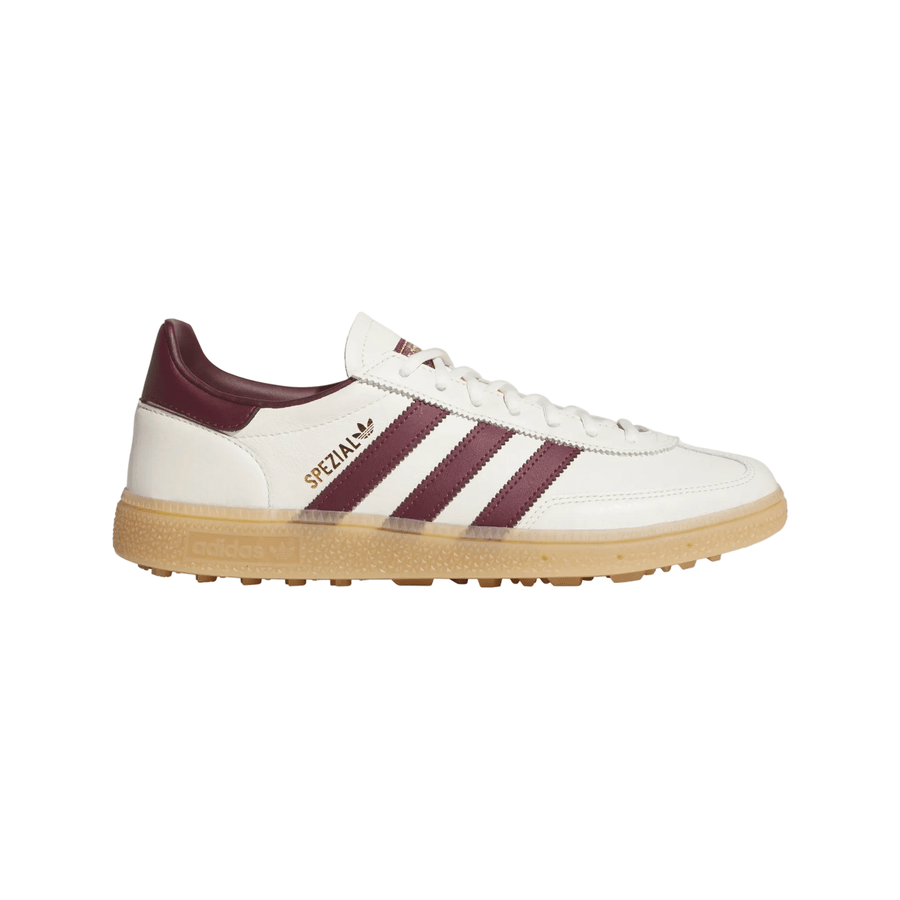 Adidas Spezial Spikeless Golf Shoes - White/Red