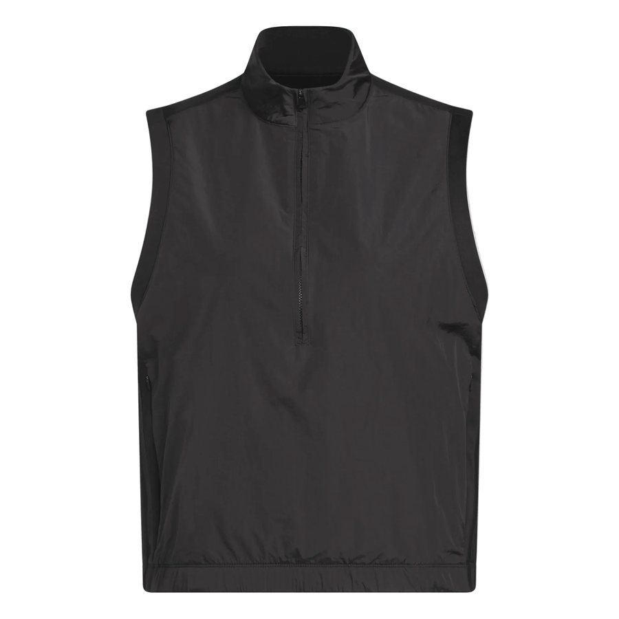 Adidas Ladies Beyond The Course Climawarm Half-Zip Loose Vest - Black