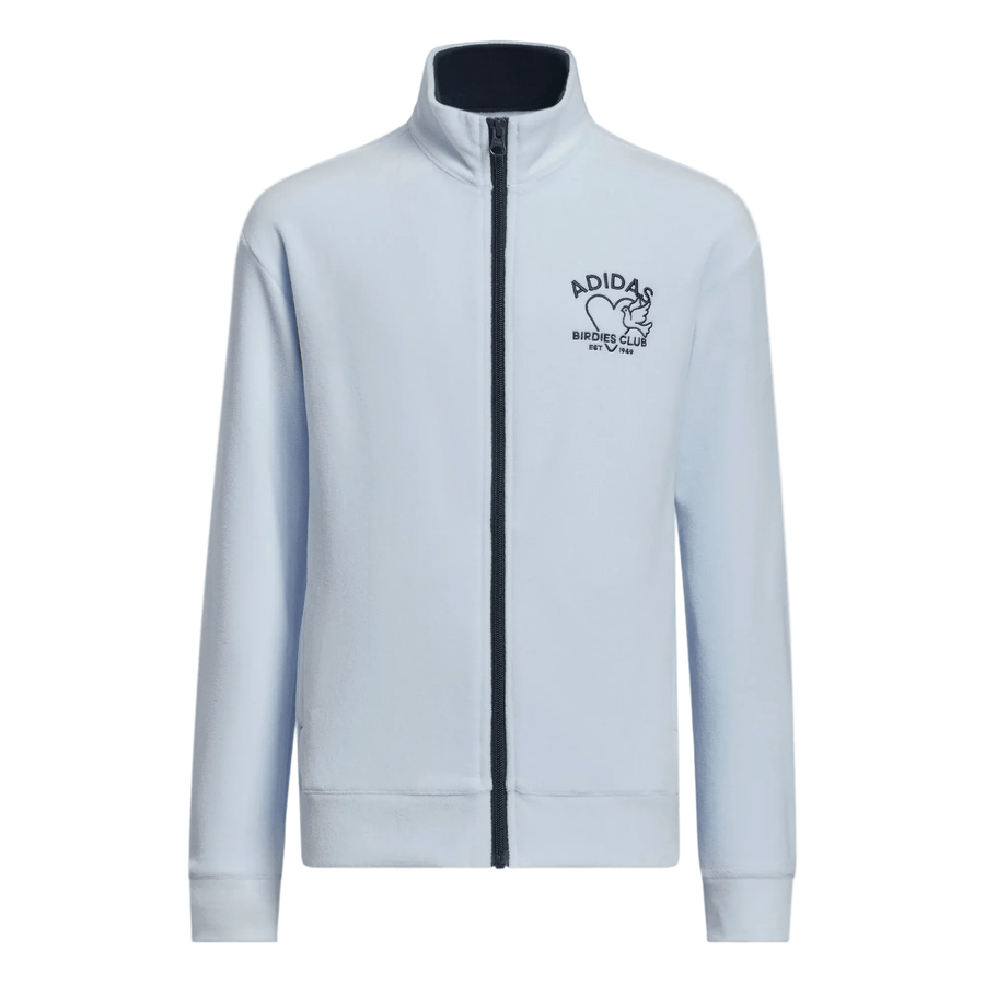 Adidas Junior's Birdies Club Fleece Jacket - Blue