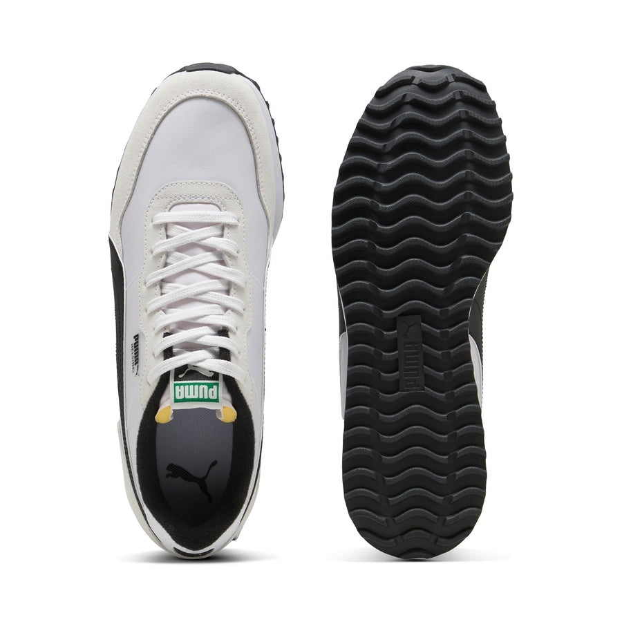 Puma Helsinki G Spikeless Golf Shoes - White/Black