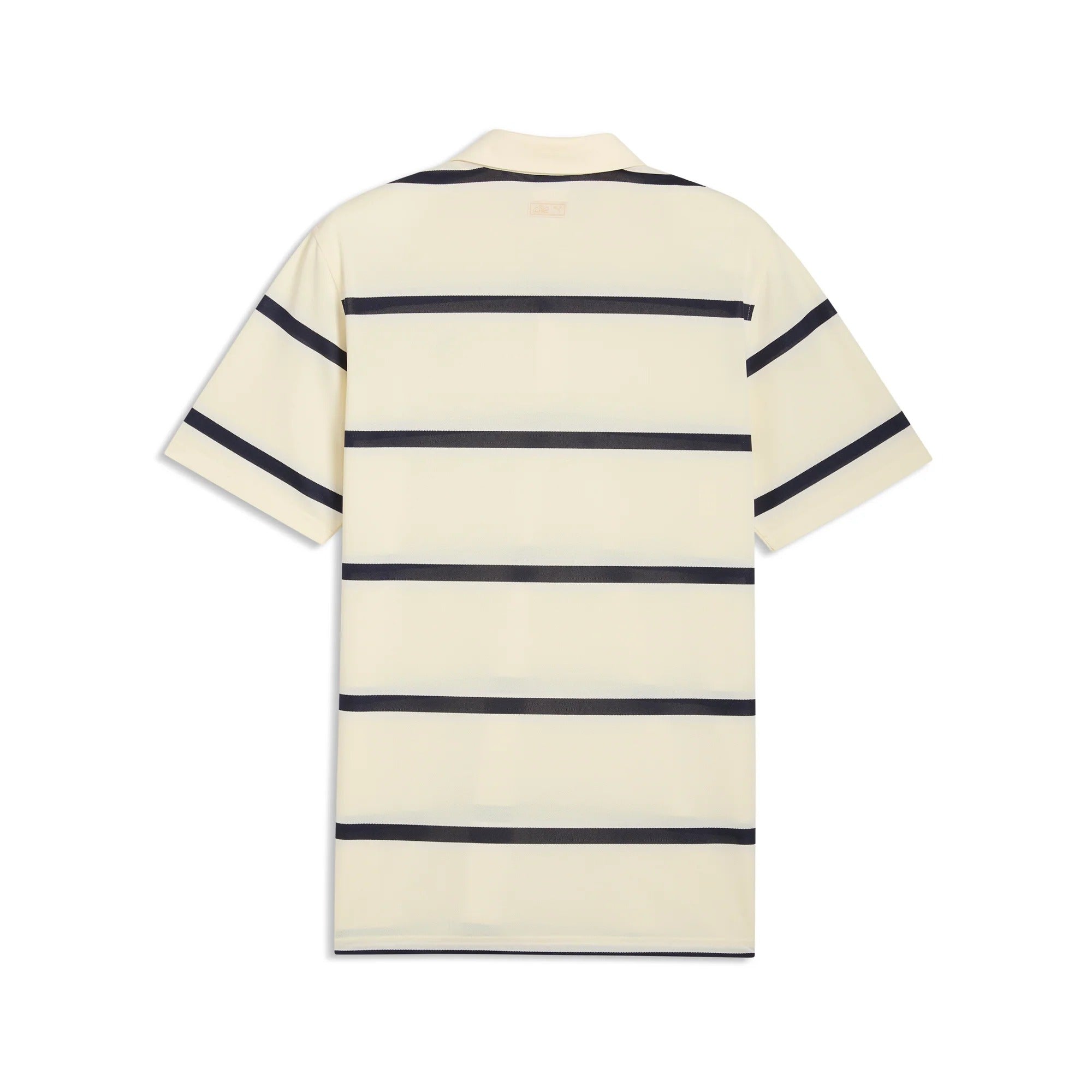 Puma x AP Pique Stripe Golf Polo - Yellow