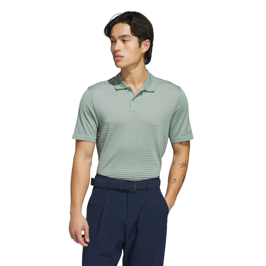 Adidas Ultimate365 Tour Seamless Polo Shirt - Green