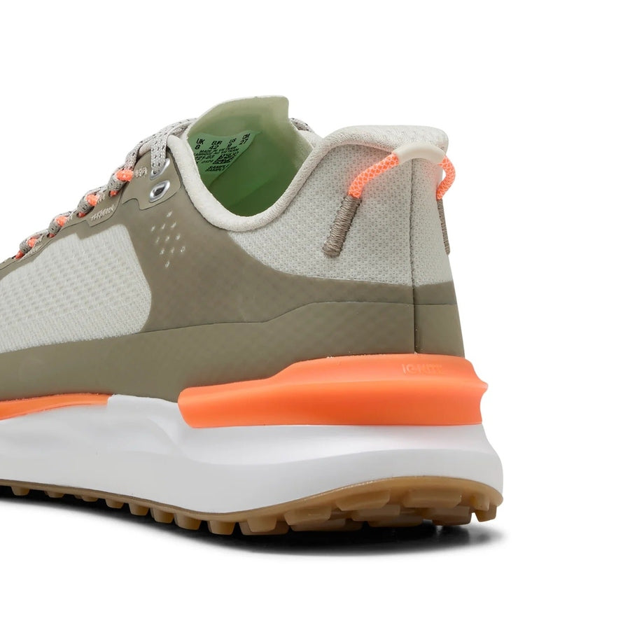 Puma Ignite Elevate X Spikeless Golf Shoes - Grey/Orange