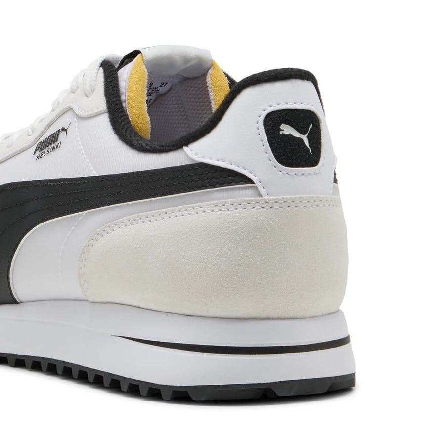 Puma Helsinki G Spikeless Golf Shoes - White/Black