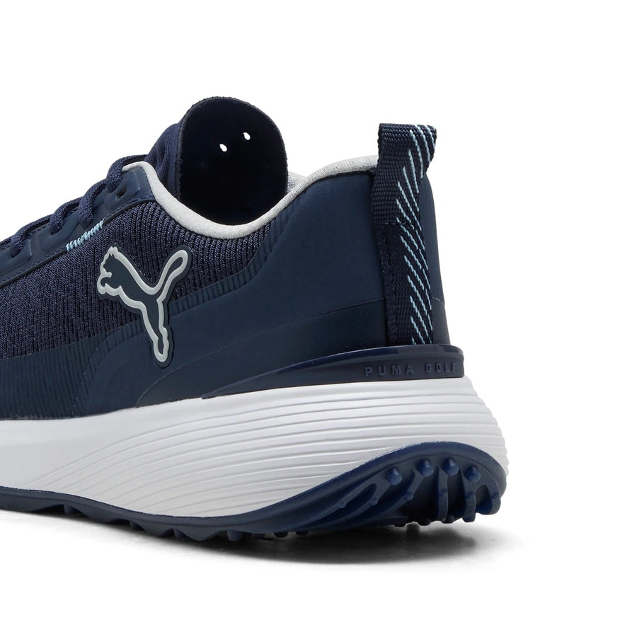 Puma Gruve Sport Spikeless Golf Shoes - Deep Navy/Ash Gray