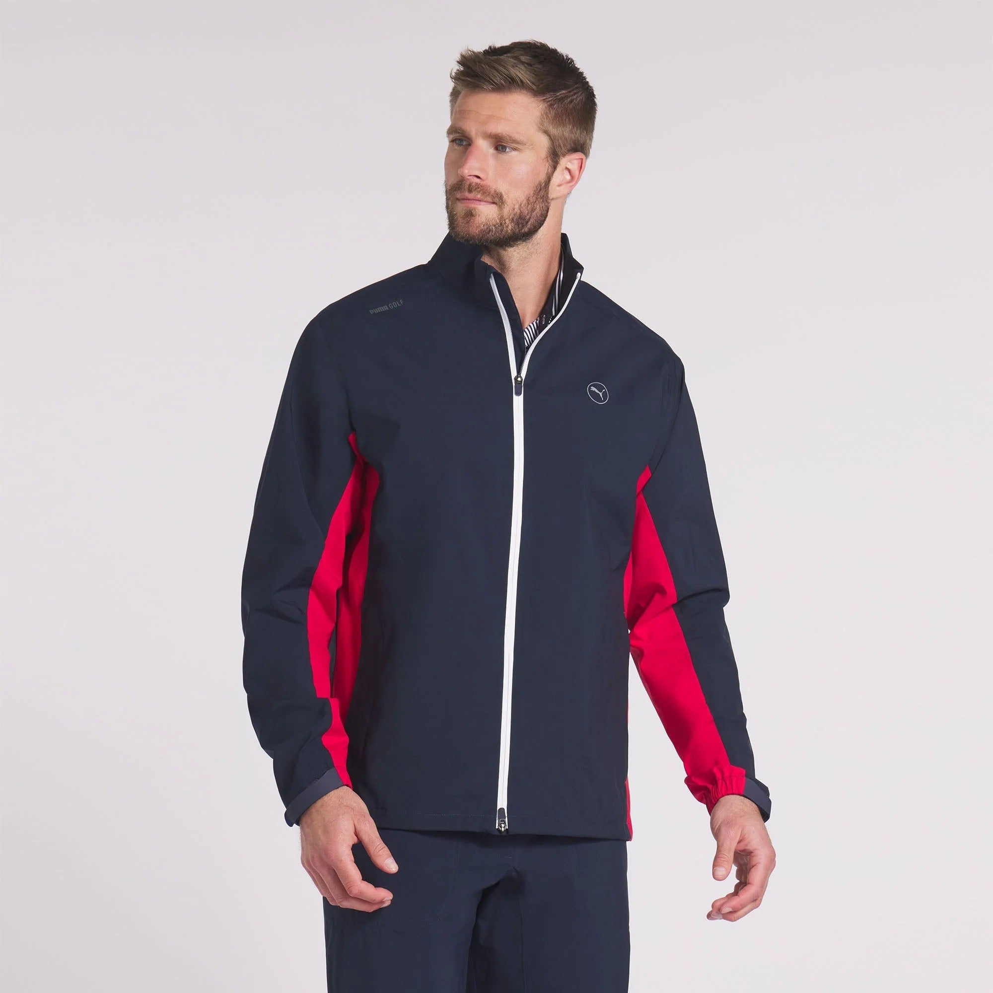 Puma DRYLBL Rain Golf Jacket - Navy