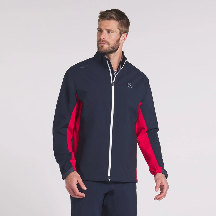 Veste de golf imperméable Puma DRYLBL - marine
