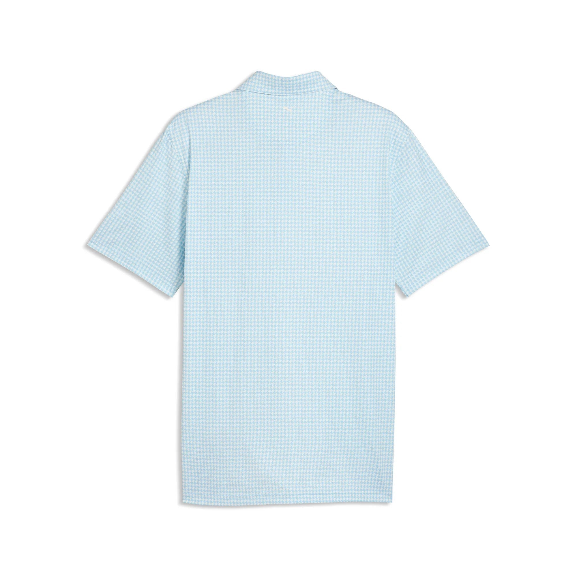 Puma CLOUDSPUN Mono Check BN Golf Polo - Blue