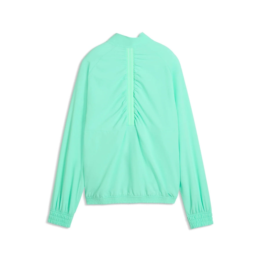 Puma Ladies Full-Zip Wind Golf Jacket - Mint