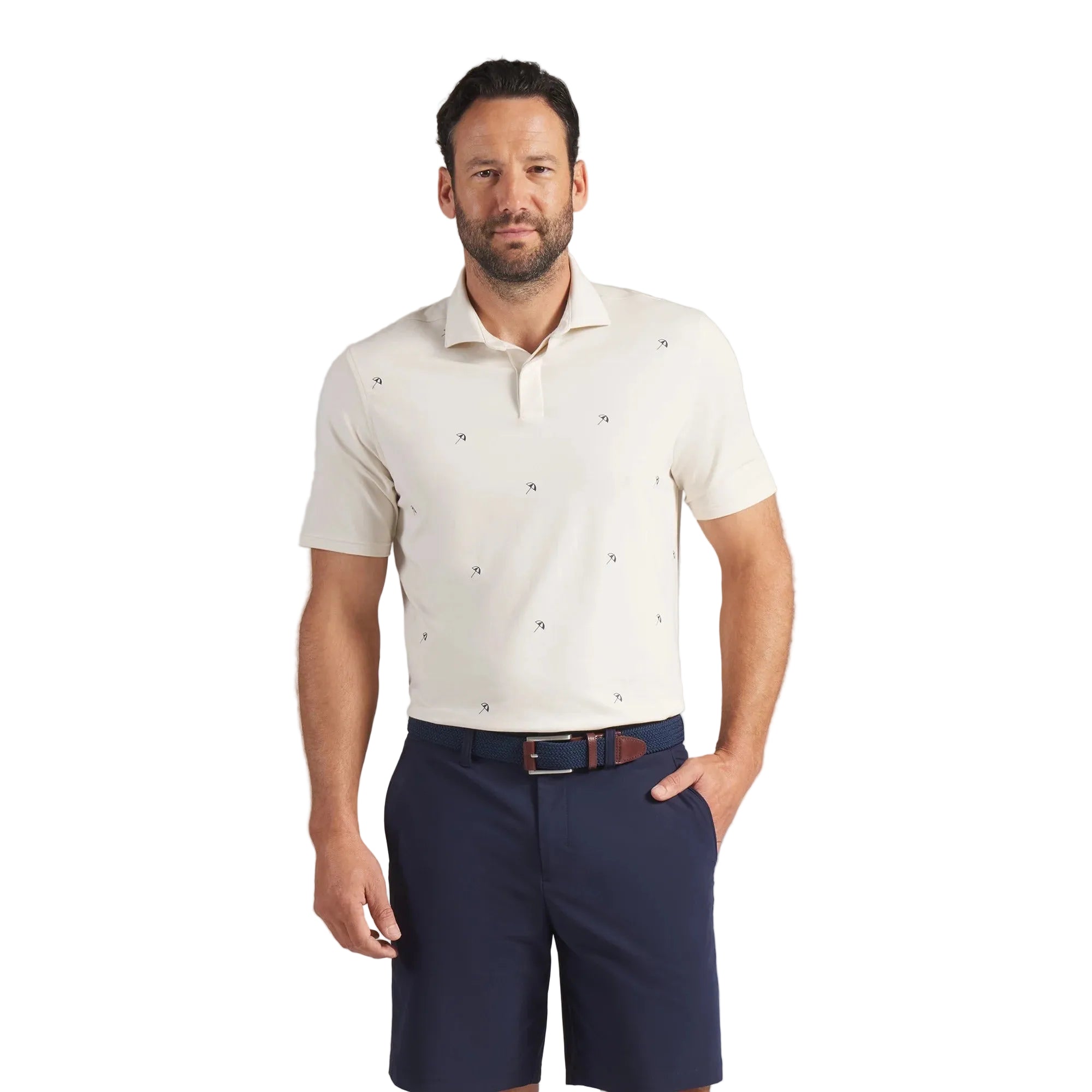 Puma x AP Modalon Umbrella Golf Polo - Off White