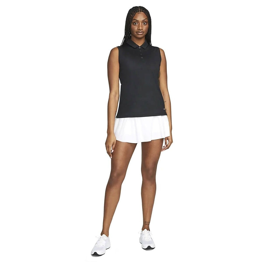 Nike Ladies Dri-FIT Victory Sleeveless Solid Golf Polo