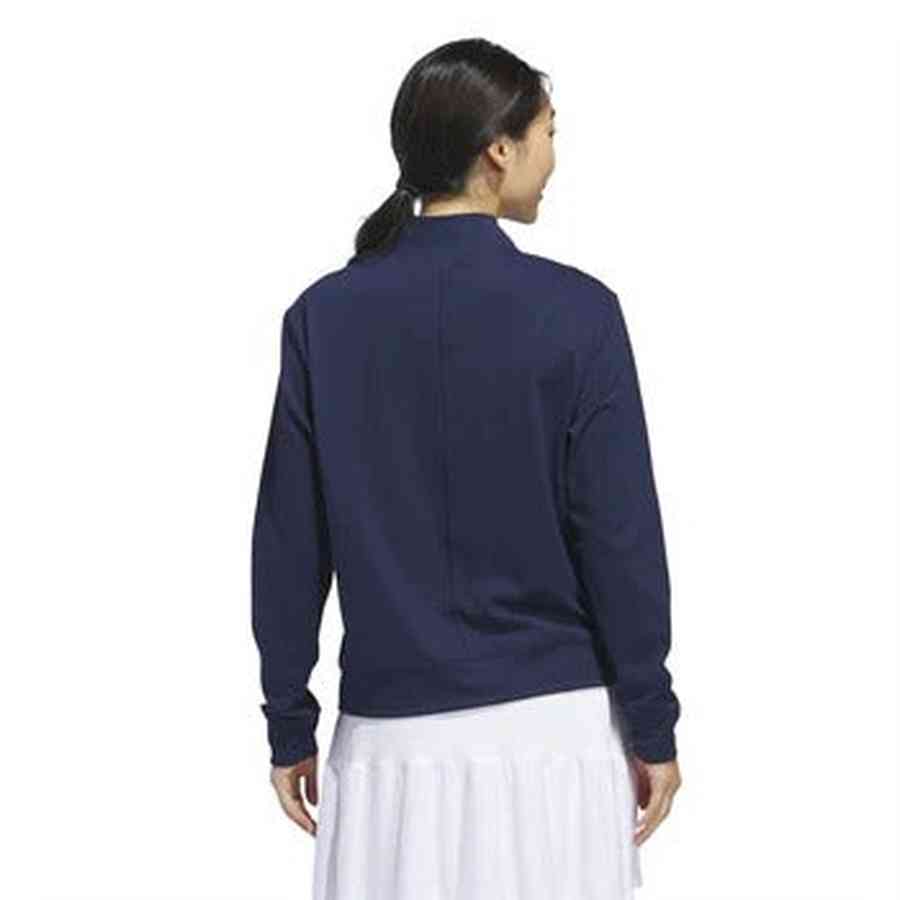 Adidas Ladies Ultimate365 Half-Zip Layering Top - Navy