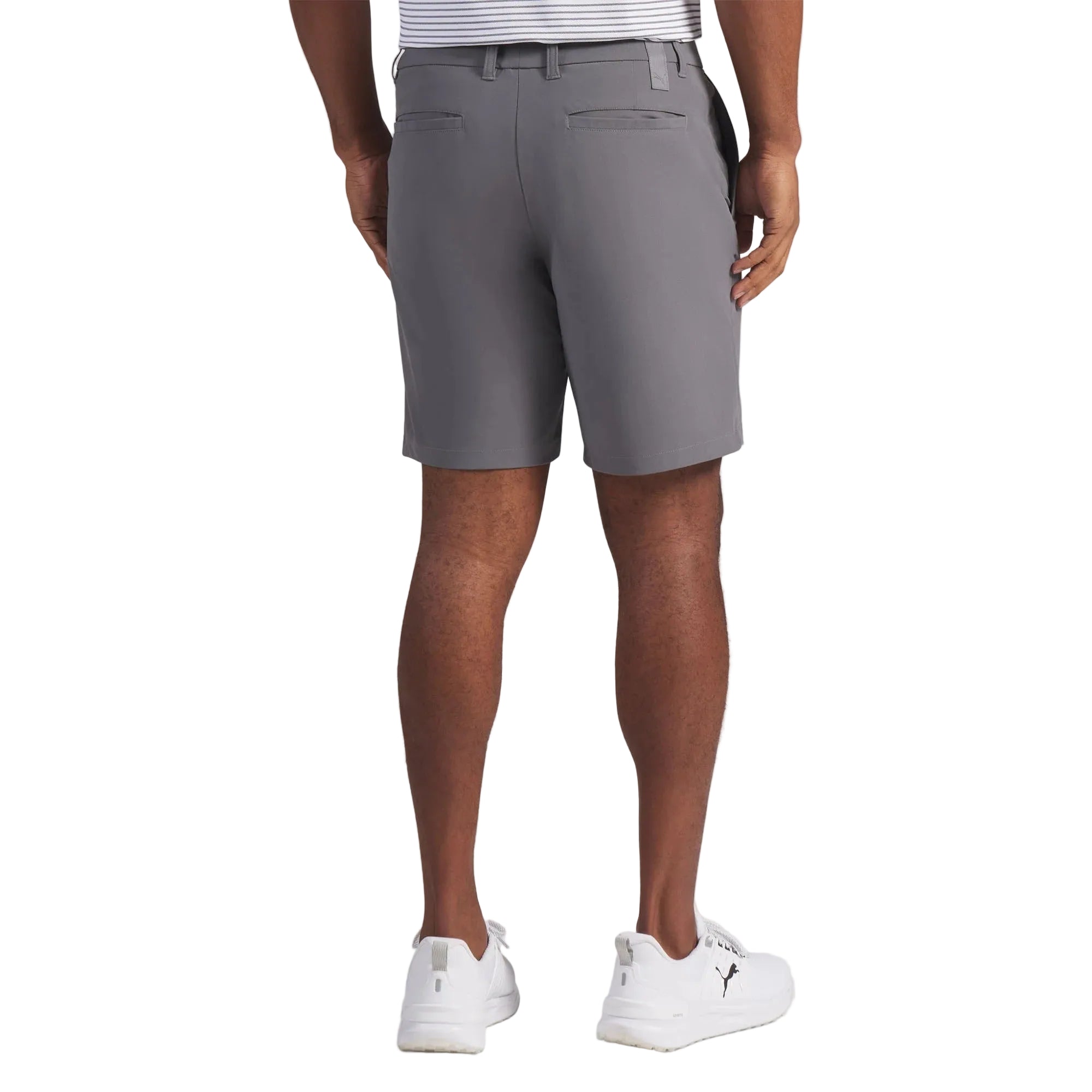 Puma 101 Premier 8" Golf Shorts - Grey