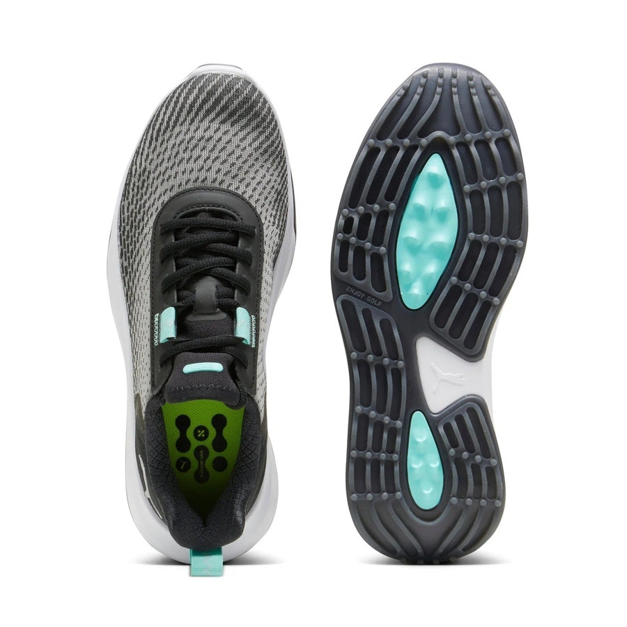 Puma Ladies Fusion Crush Sport Spikeless Golf Shoes - Black