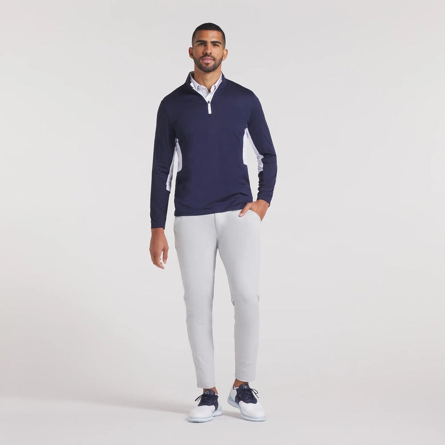 Puma Pure 2.0 1/4 Zip Golf Pullover - Navy