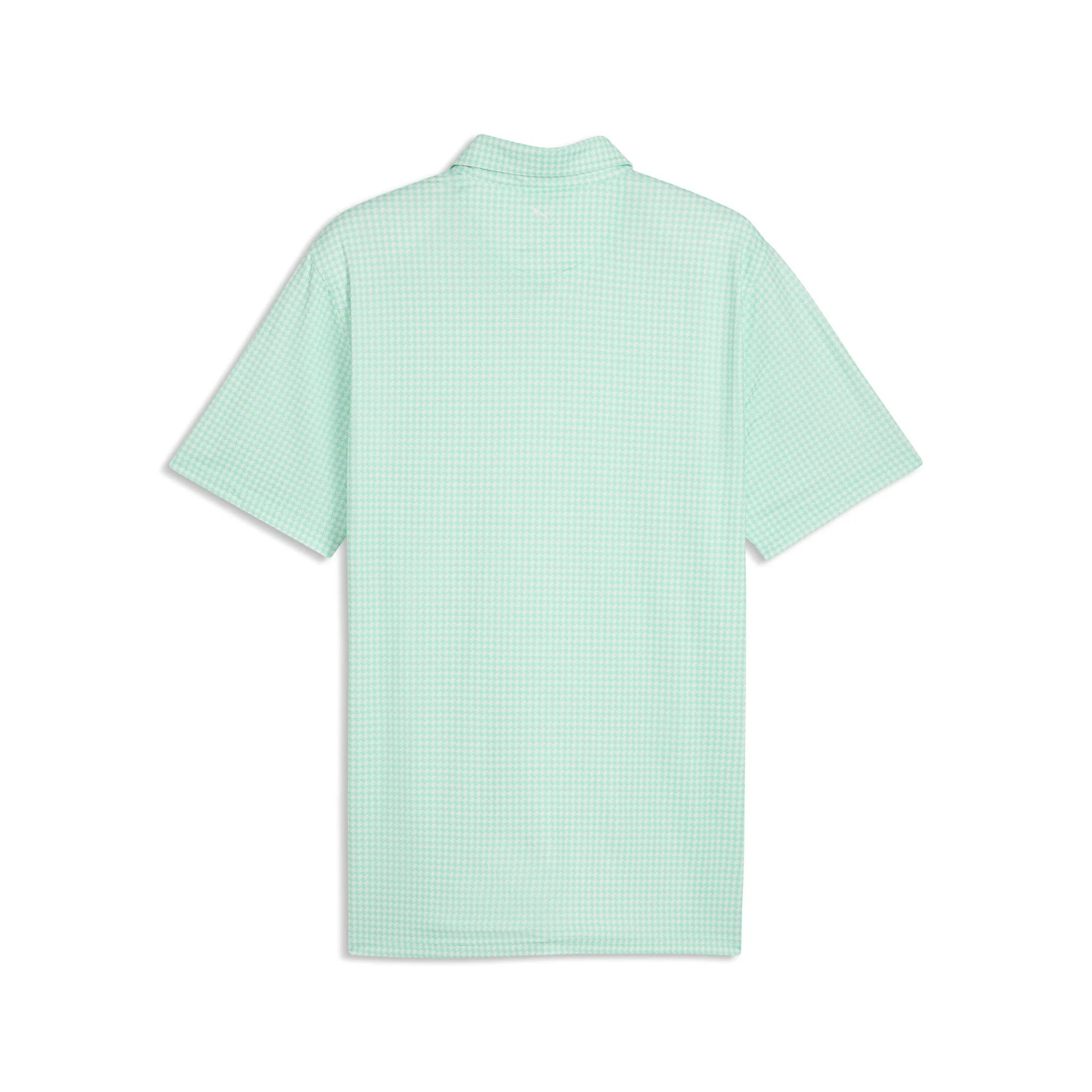 Puma CLOUDSPUN Mono Check BN Golf Polo - Mint