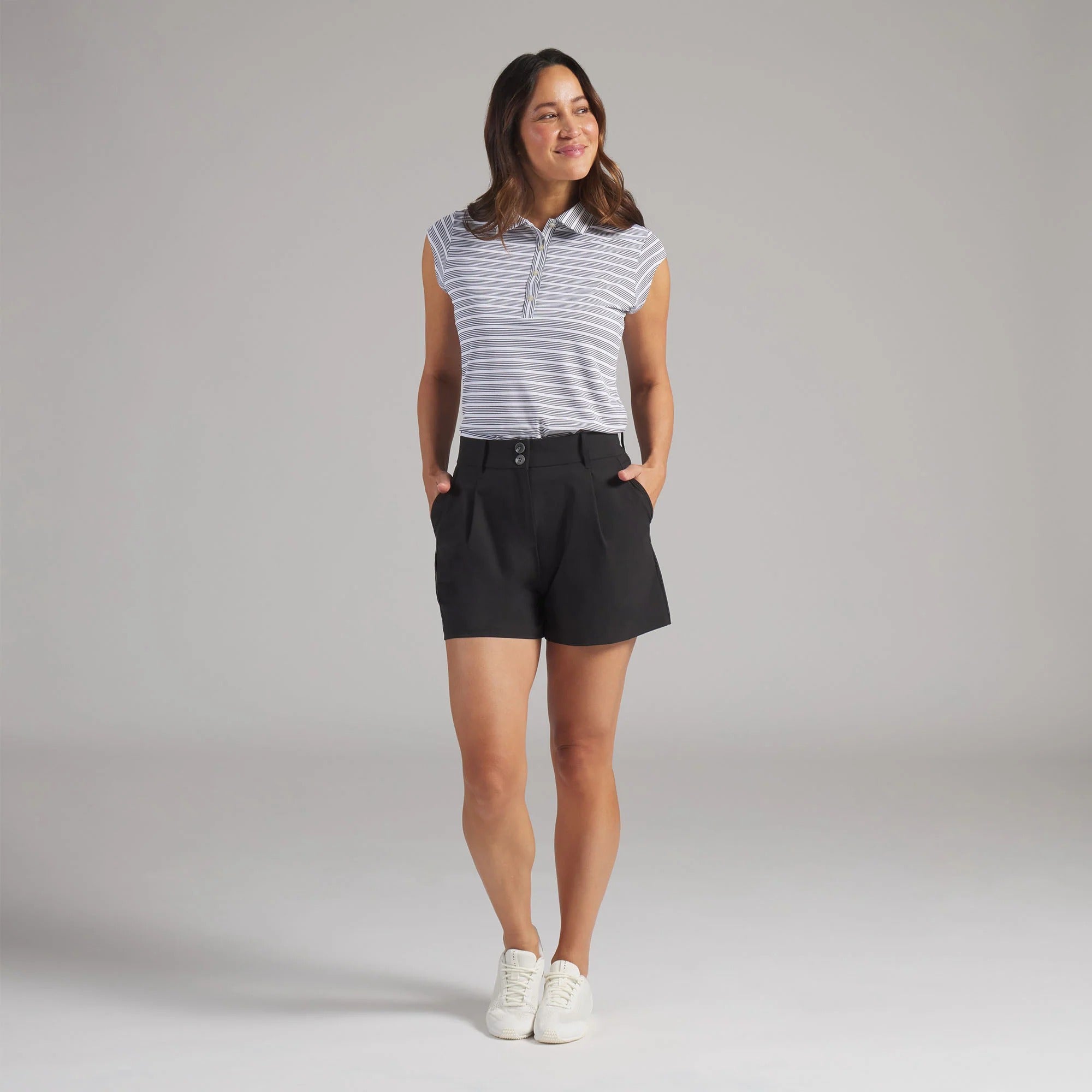 Puma Ladies Avant Trouser Golf Shorts - Black