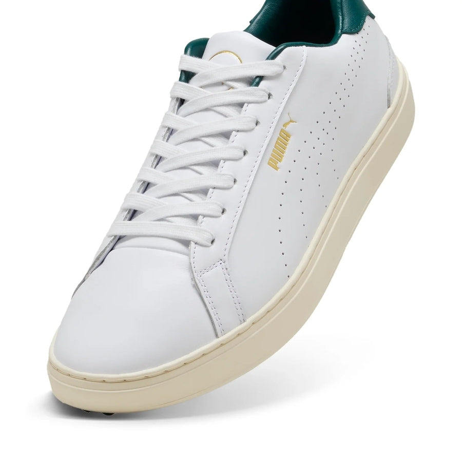 Puma Classic G Spikeless Golf Shoes - White/Green