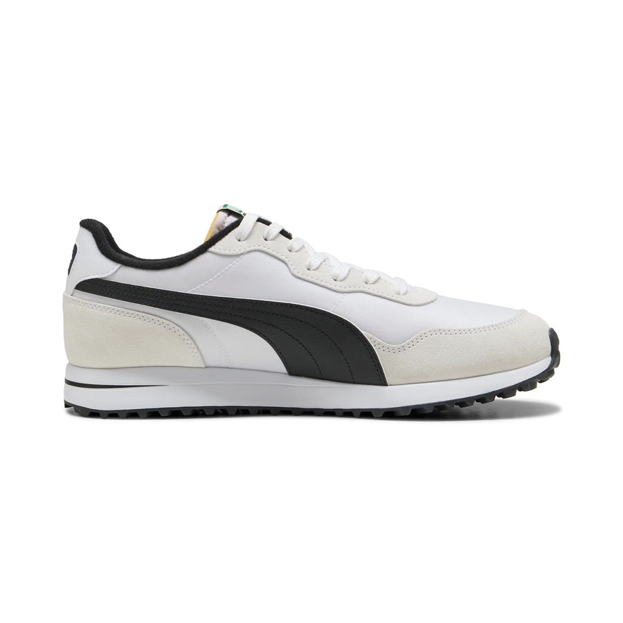 Puma Helsinki G Spikeless Golf Shoes - White/Black