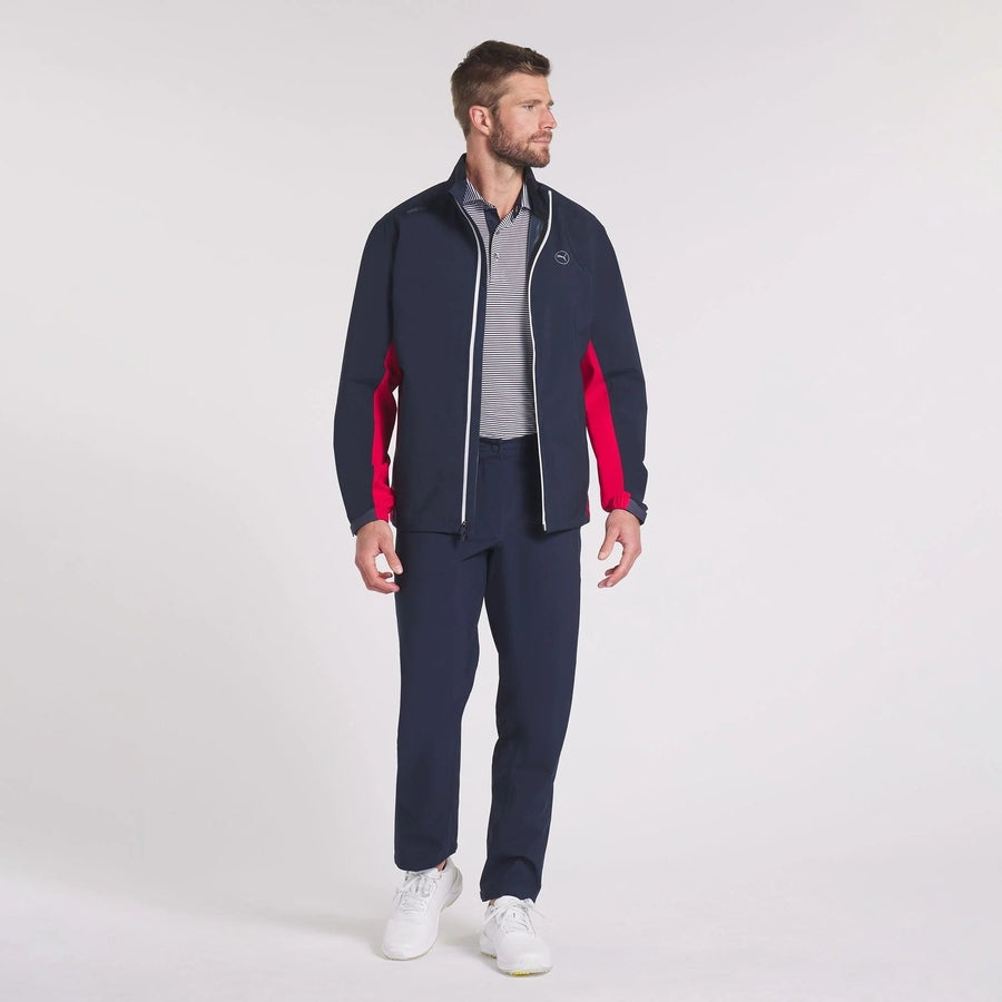 Veste de golf imperméable Puma DRYLBL - bleu marine