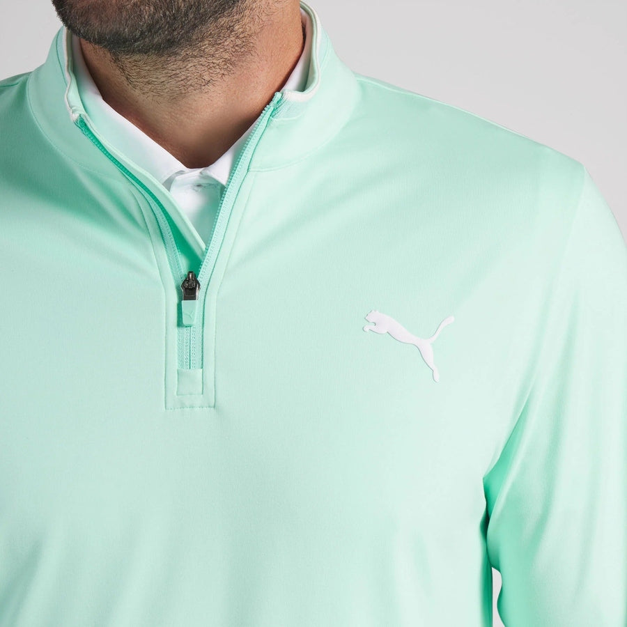 Puma CLOUDSPUN Tech 1/4 Zip Tour - Mint