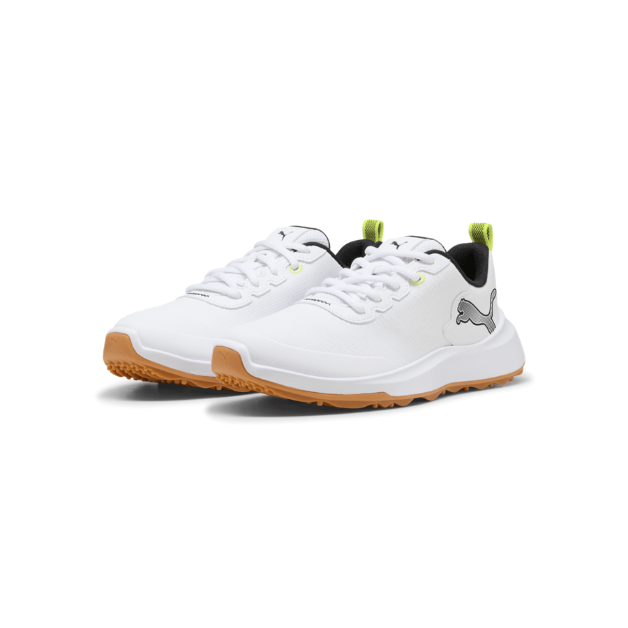 Puma Juniors Gruve Sport Junior Spikeless Golf Shoes - White
