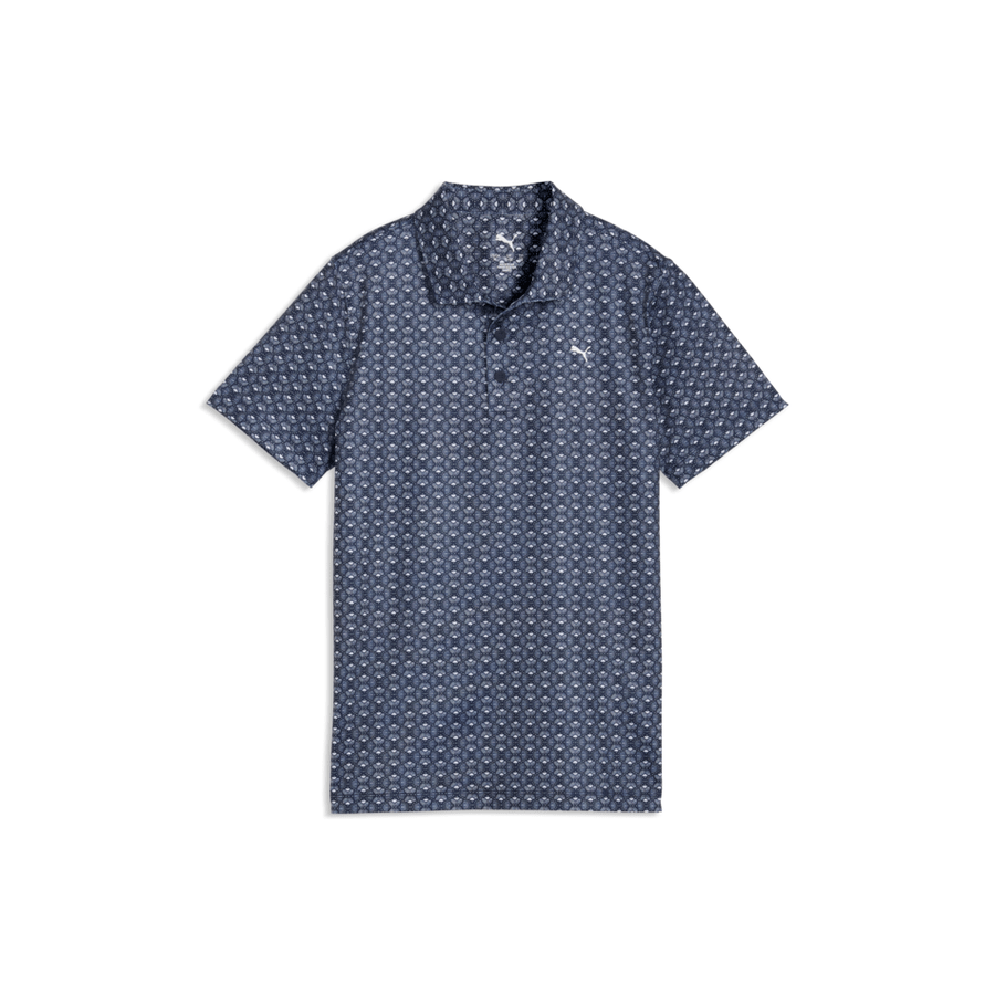 Puma Junior Boys Mattr Scallop Golf Polo