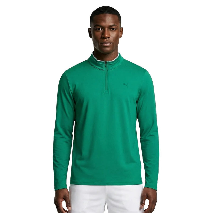 PUMA Golf 30904 1/4 Zip - Green