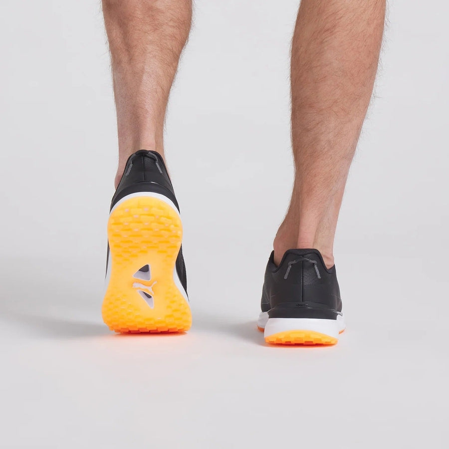 Puma Ignite Elevate 2 Disc Spikeless Golf Shoes - Black/Orange