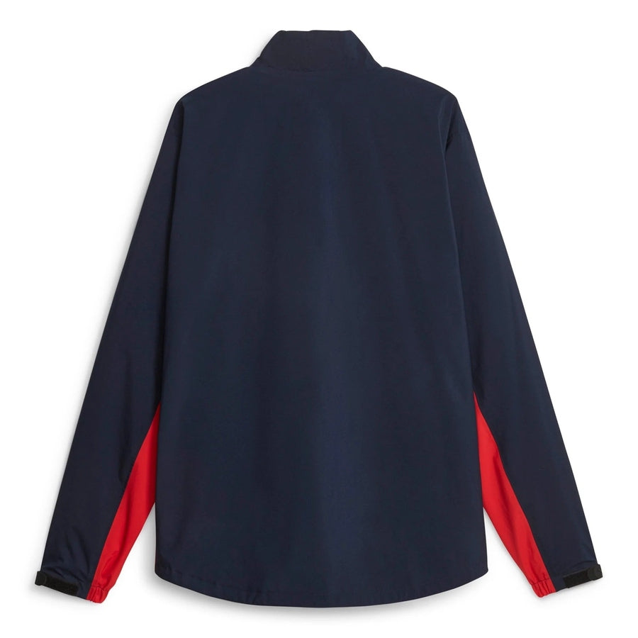 Puma DRYLBL Veste de golf imperméable - Bleu marine
