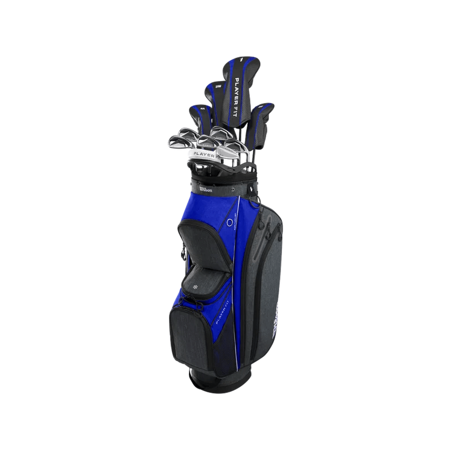 Wilson PlayerFit Complete Graphite Package Set with Cart Bag