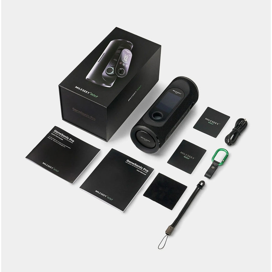 MILESEEY GeneSonic Pro haut-parleur GPS de golf détachable