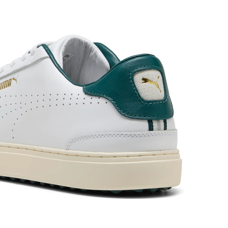 Puma Classic G Spikeless Golf Shoes - White/Green