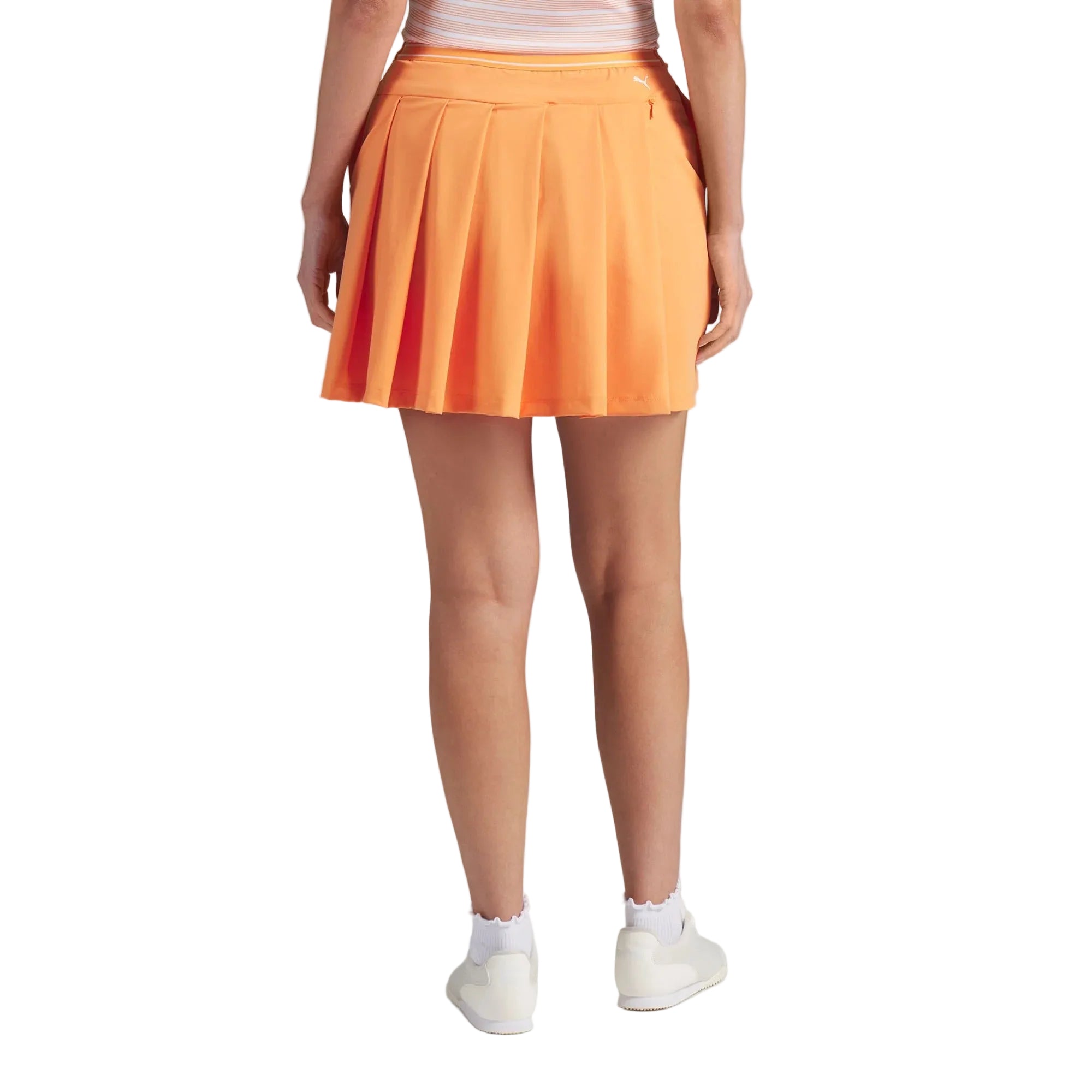 Puma Ladies Korra 17" Golf Skirt - Orange