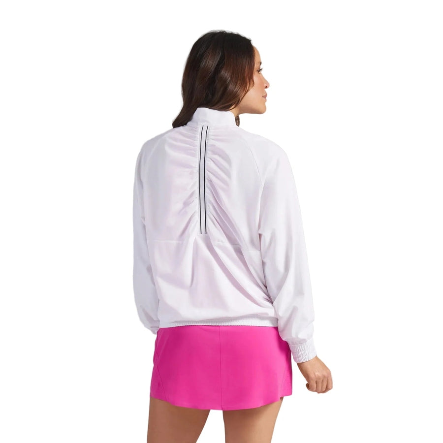 Puma Ladies Full-Zip Wind Golf Jacket - White