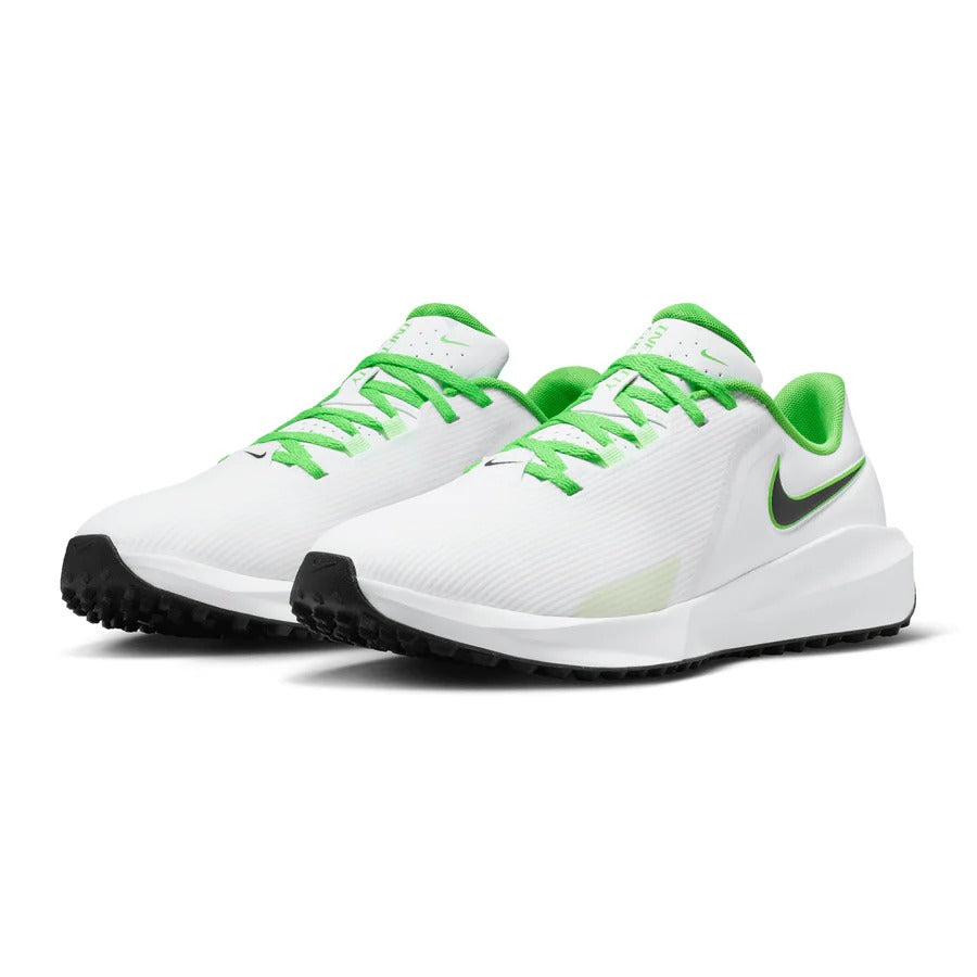 Nike Infinity G NN Spikeless Golf Shoes - White/Green