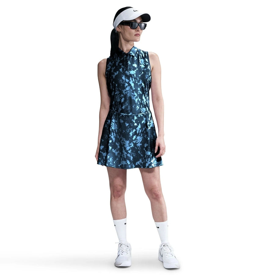 Nike Victory Ladies Dri-FIT Sleeveless Printed Golf Polo