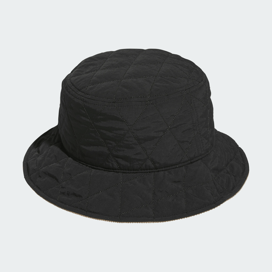 Adidas Ladies Quilted Bucket Hat - Black