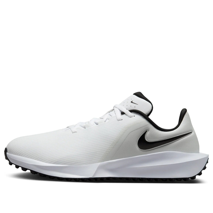 Nike Infinity G NN WIDE Spikeless Golf Shoes - White/Black