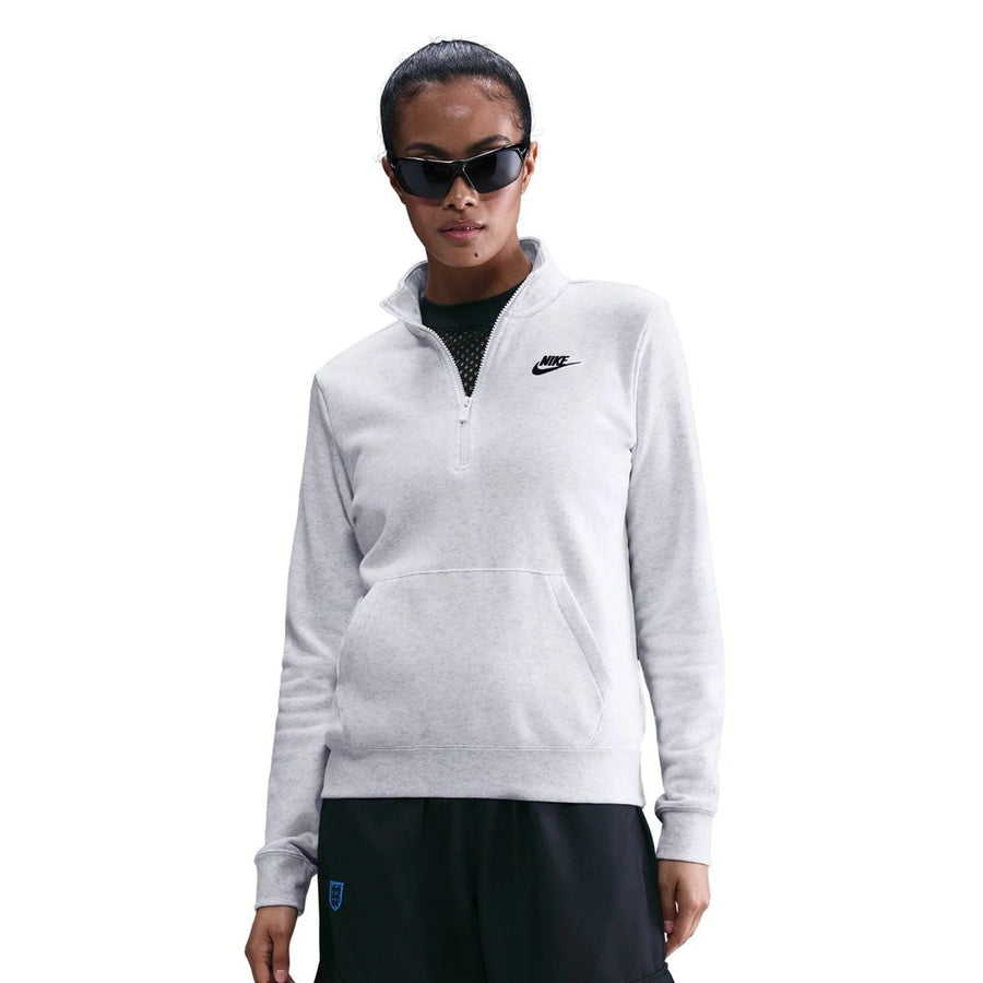 Nike Ladies Club Fleece Standard 1/4-Zip Top
