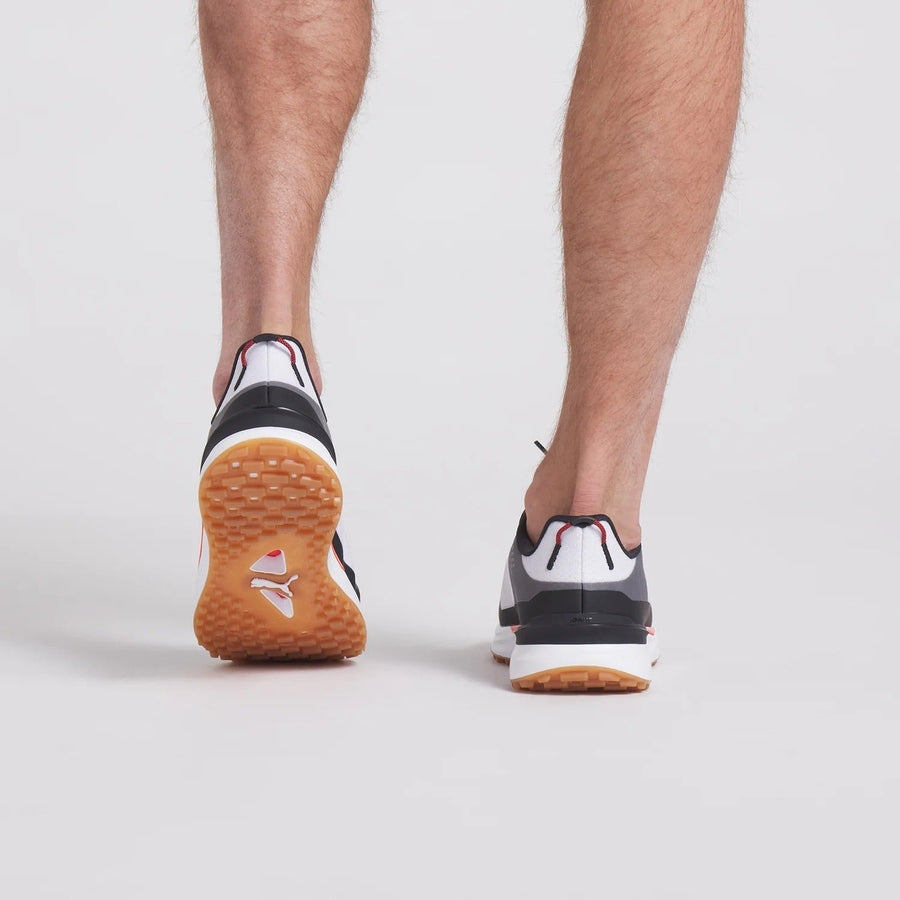 Puma Ignite Elevate X Spikeless Golf Shoes - White/Black