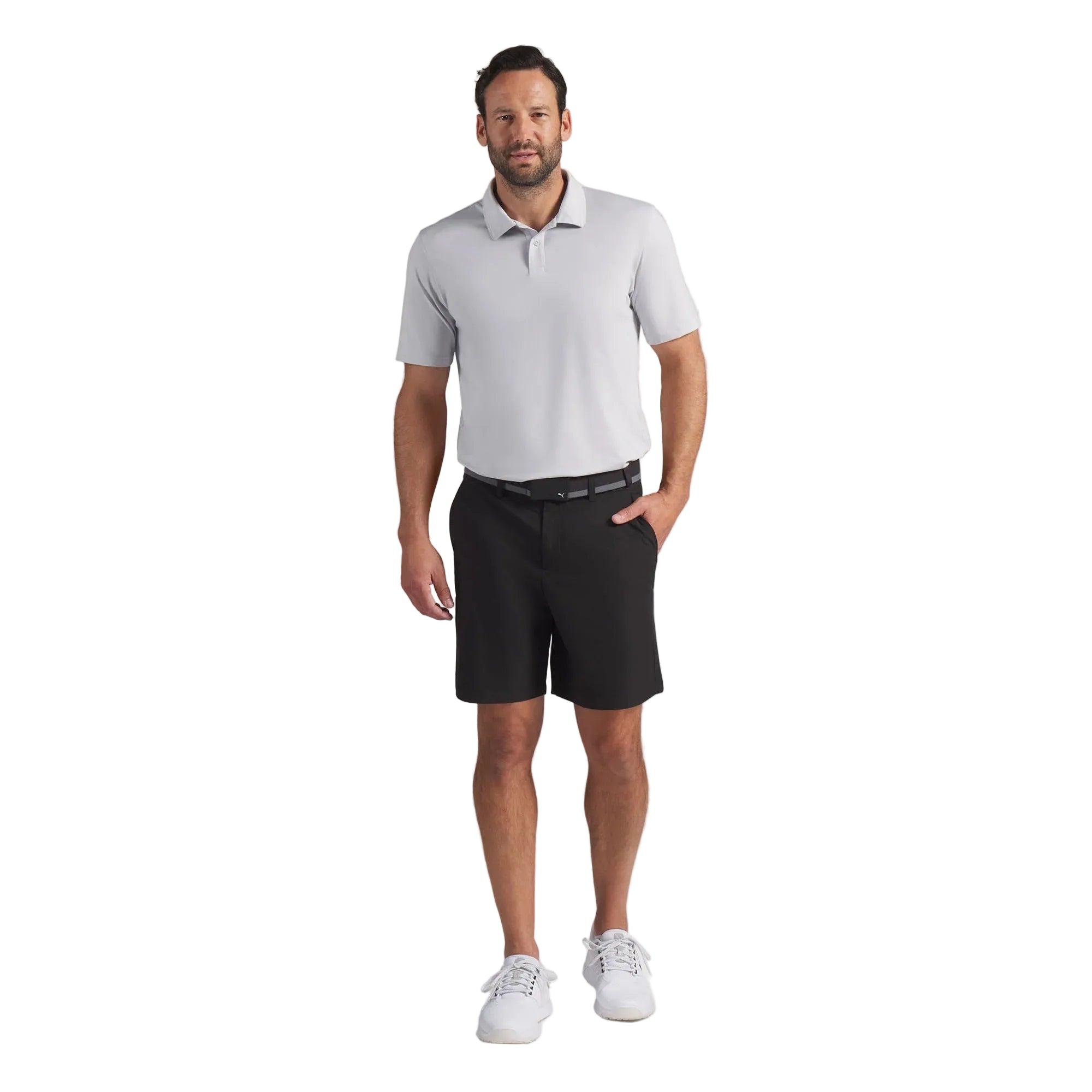 Puma MATTR Brigade 2.0 BN Golf Polo - Gray