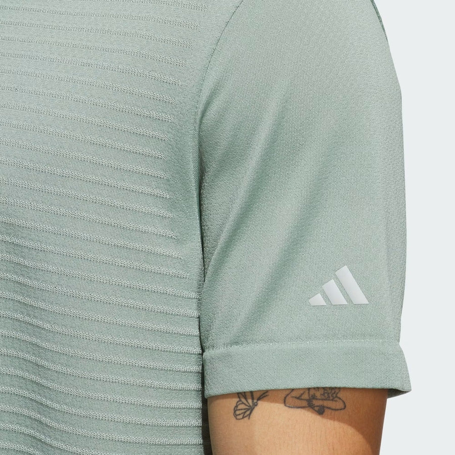 Adidas Ultimate365 Tour Seamless Polo Shirt - Green