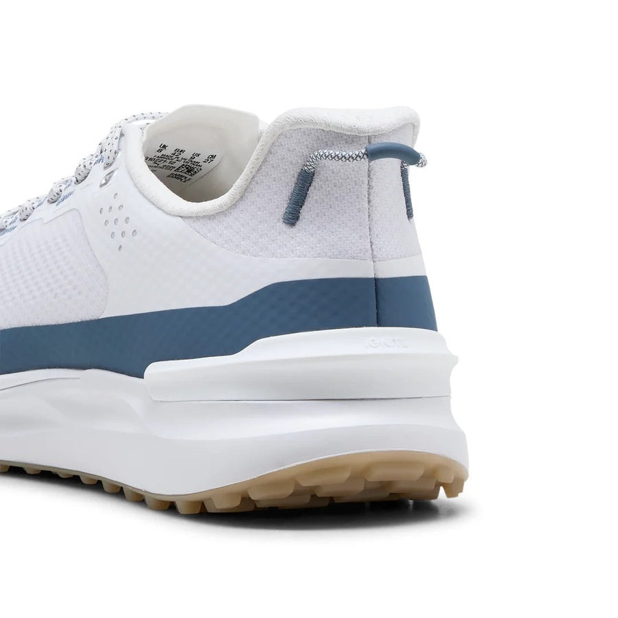 Puma Ignite Elevate X Spikeless Golf Shoes - White/Indigo