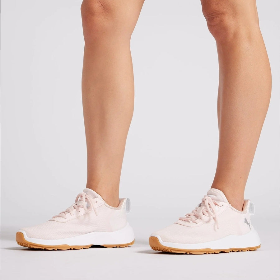 Puma Ladies Fusion Crush Sport Spikeless Golf Shoes - Pink