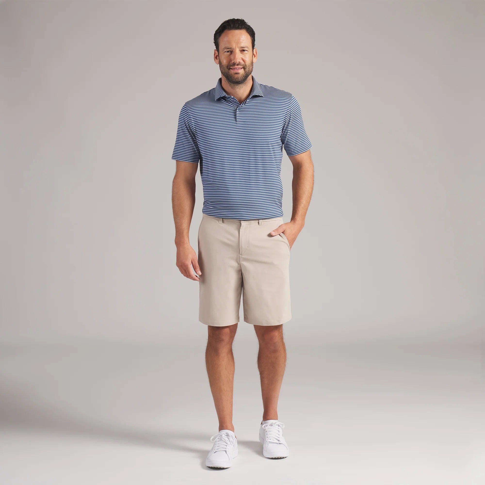 Puma 101 Premier 9" Golf Shorts - Beige