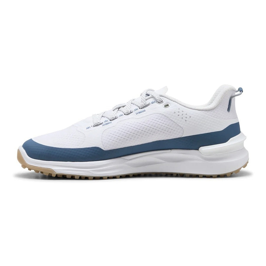Puma Ignite Elevate X Spikeless Golf Shoes - White/Indigo